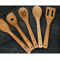 5 Piece Bamboo Utensil Set